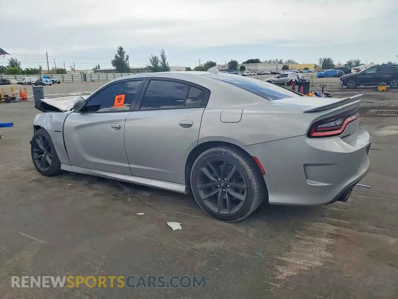 2 Фотография поврежденного автомобиля 2C3CDXCT1MH531679 DODGE CHARGER 2021