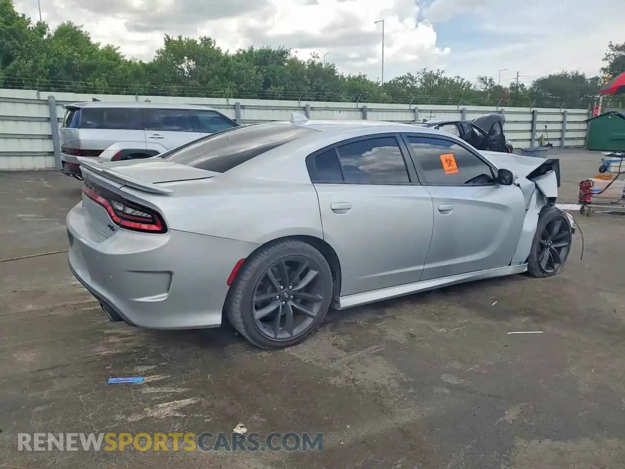 3 Фотография поврежденного автомобиля 2C3CDXCT1MH531679 DODGE CHARGER 2021