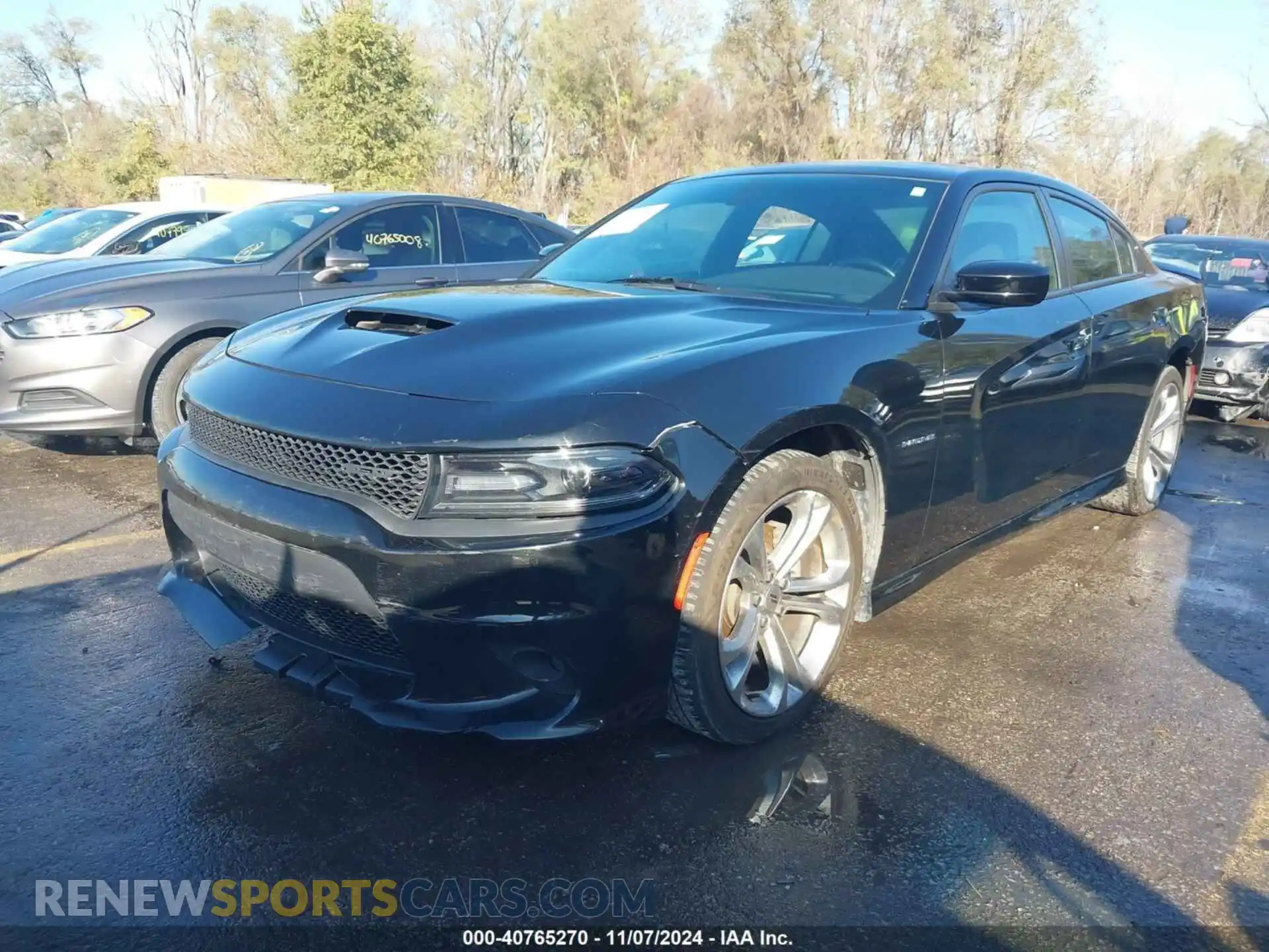 2 Photograph of a damaged car 2C3CDXCT1MH574189 DODGE CHARGER 2021