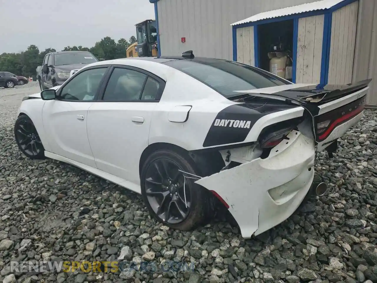 2 Photograph of a damaged car 2C3CDXCT1MH594703 DODGE CHARGER 2021