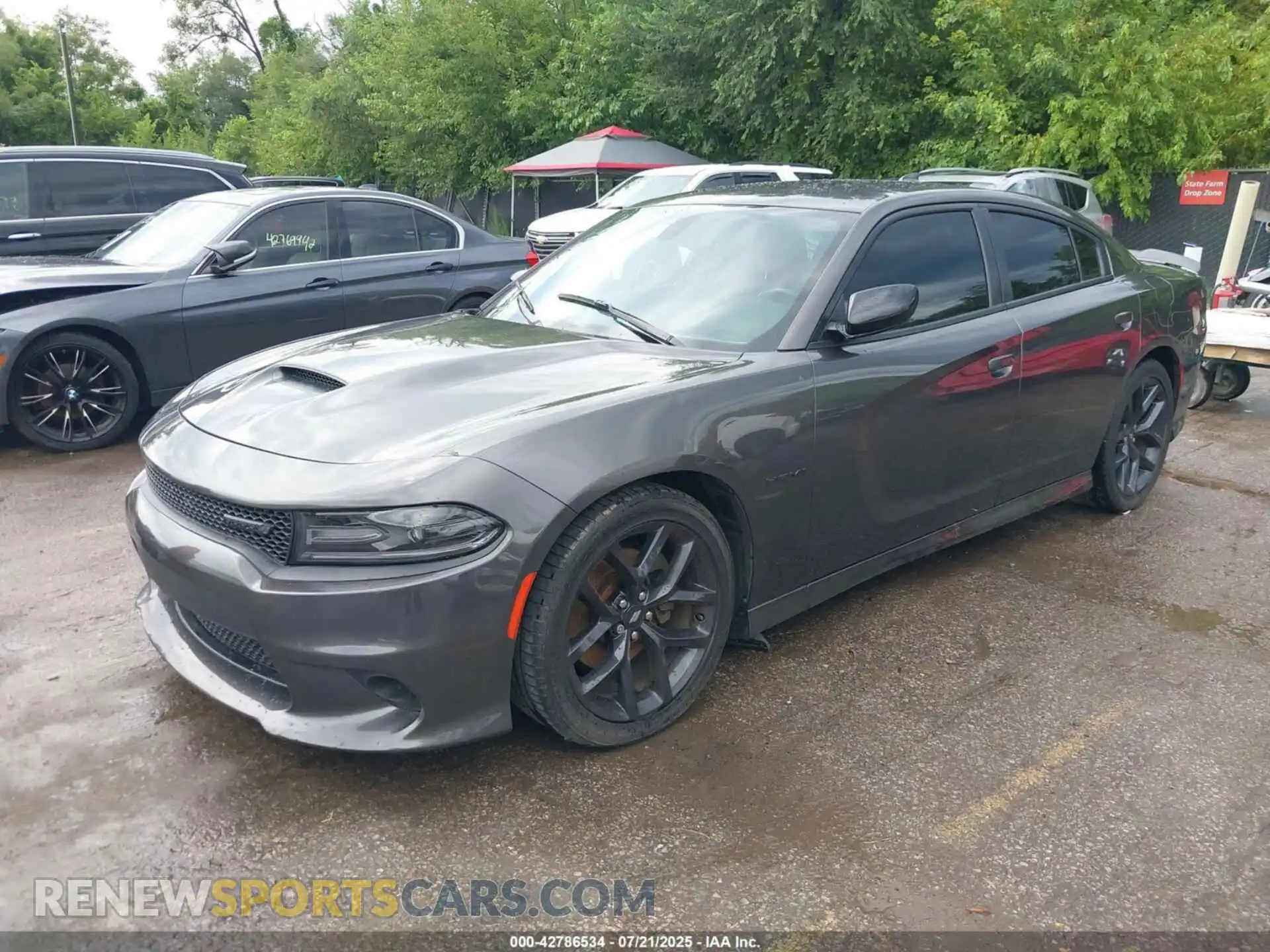 2 Photograph of a damaged car 2C3CDXCT1MH598458 DODGE CHARGER 2021