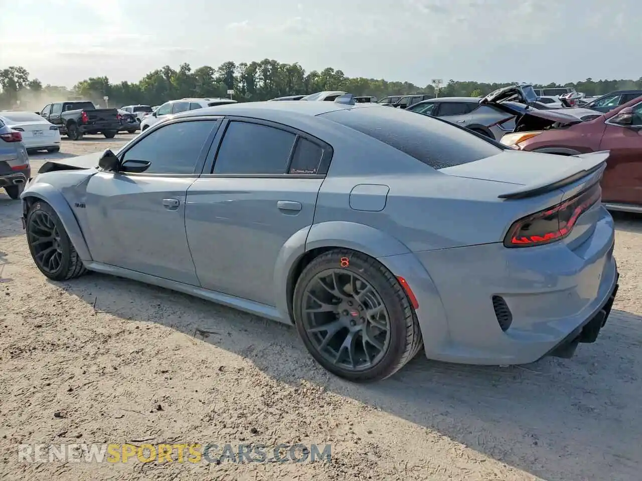 2 fotografías del automóvil dañado 2C3CDXCT1MH612701 DODGE CHARGER 2021