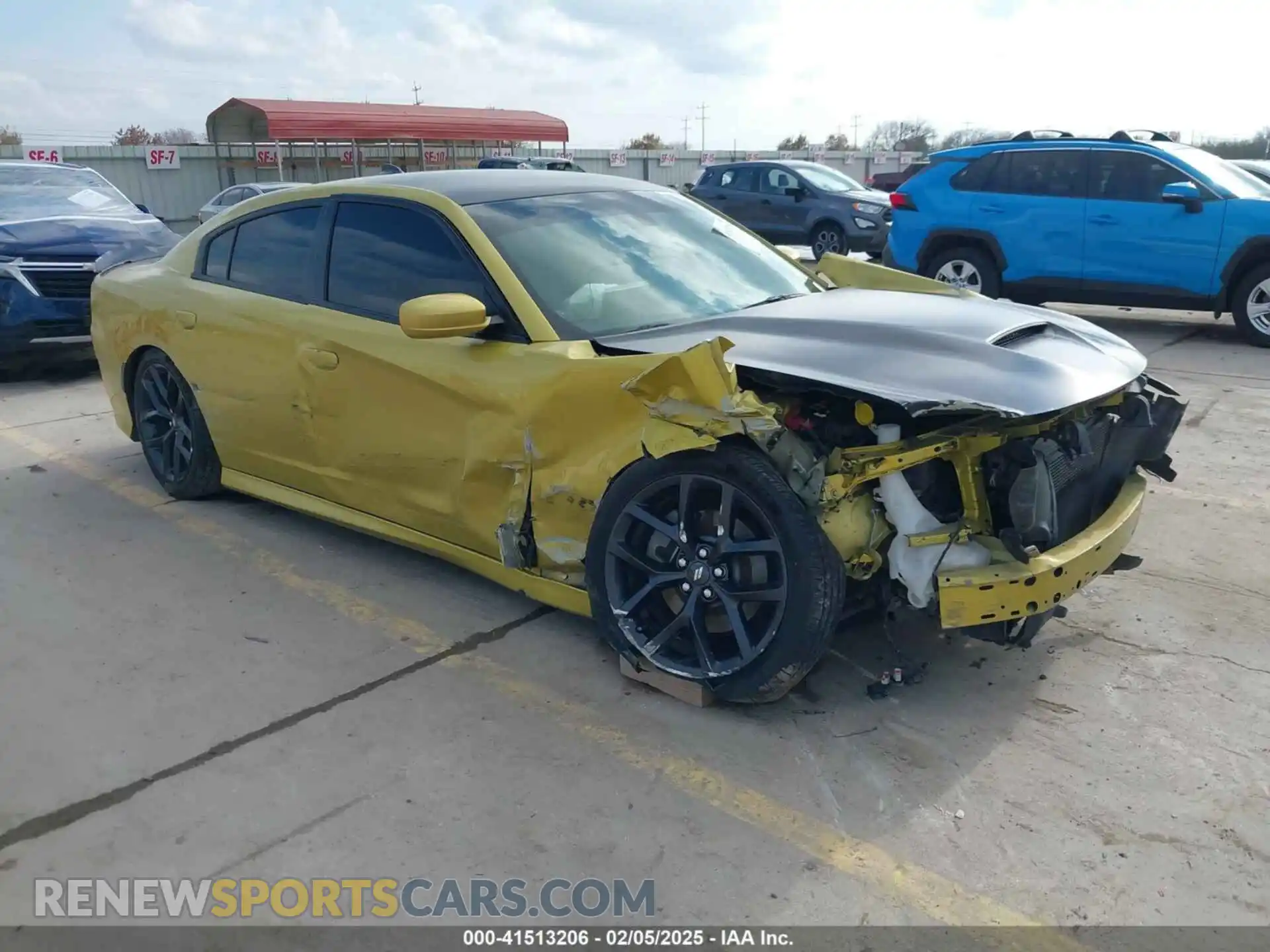 1 Фотография поврежденного автомобиля 2C3CDXCT1MH625450 DODGE CHARGER 2021