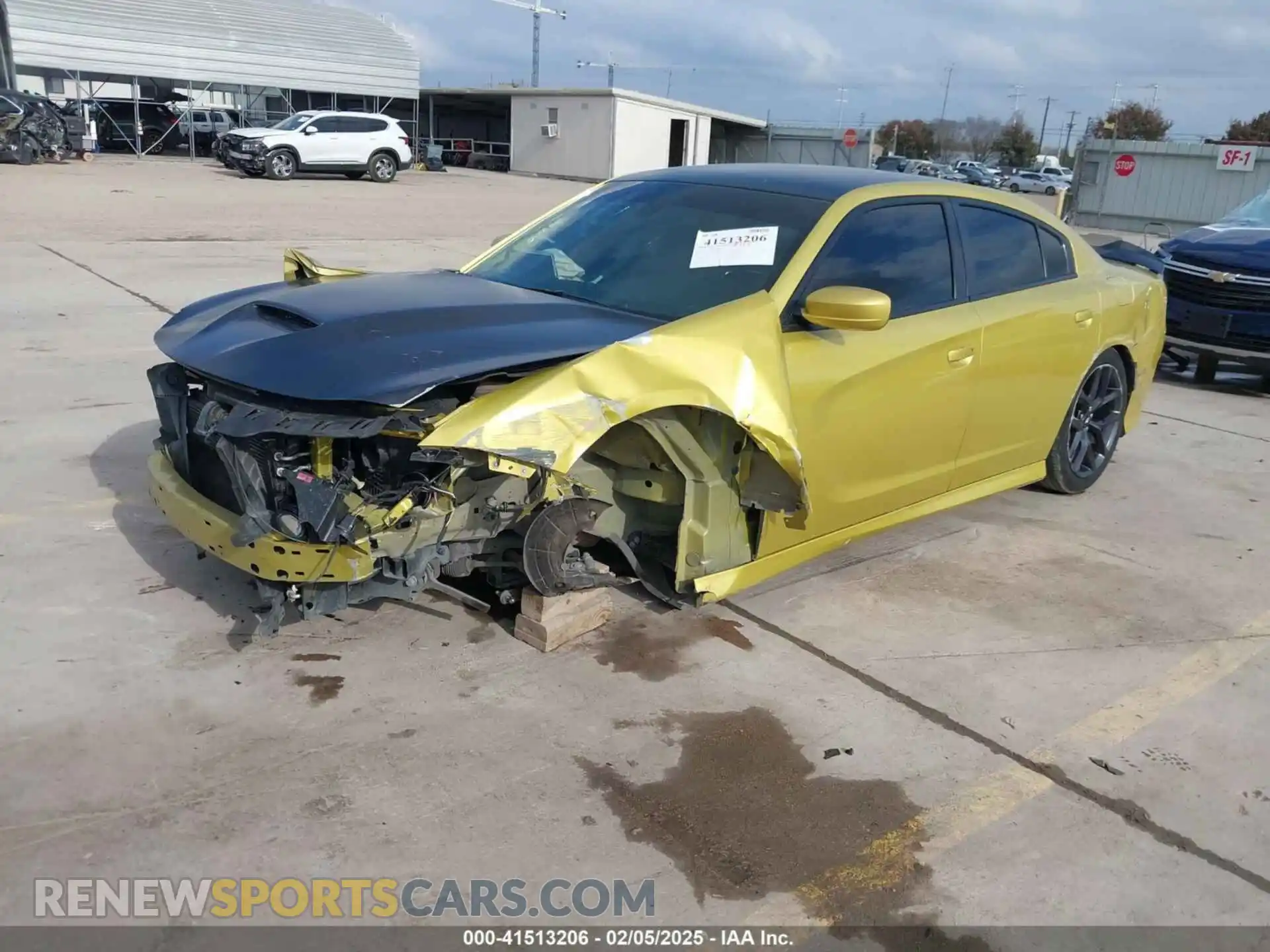 2 Фотография поврежденного автомобиля 2C3CDXCT1MH625450 DODGE CHARGER 2021