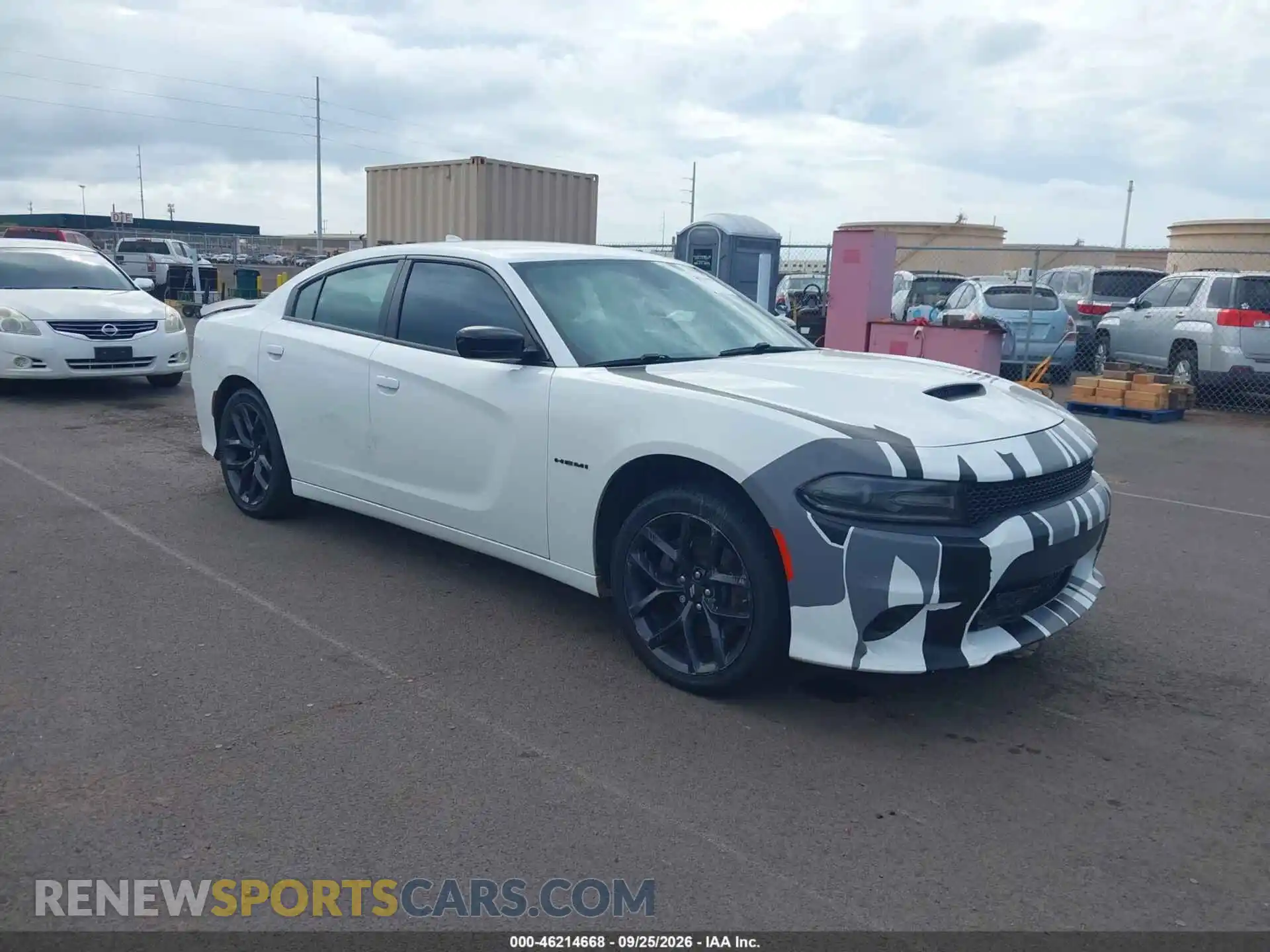 1 Photograph of a damaged car 2C3CDXCT1MH675037 DODGE CHARGER 2021