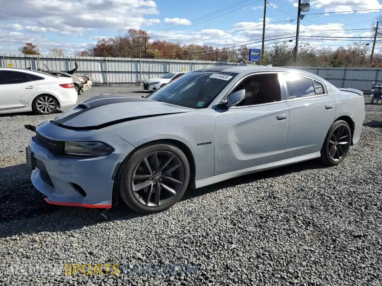 1 Photograph of a damaged car 2C3CDXCT2MH577019 DODGE CHARGER 2021