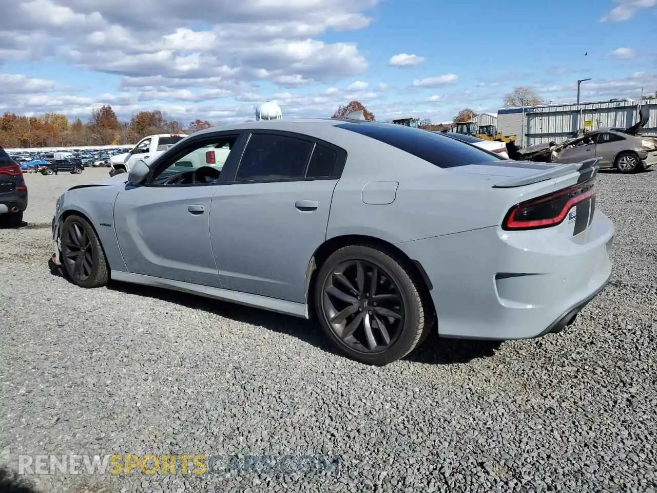 2 Photograph of a damaged car 2C3CDXCT2MH577019 DODGE CHARGER 2021
