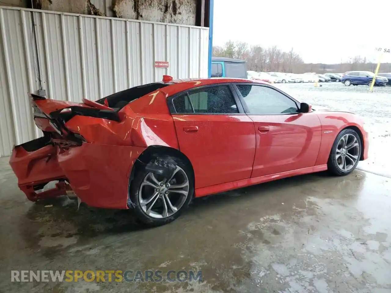3 Photograph of a damaged car 2C3CDXCT2MH583984 DODGE CHARGER 2021