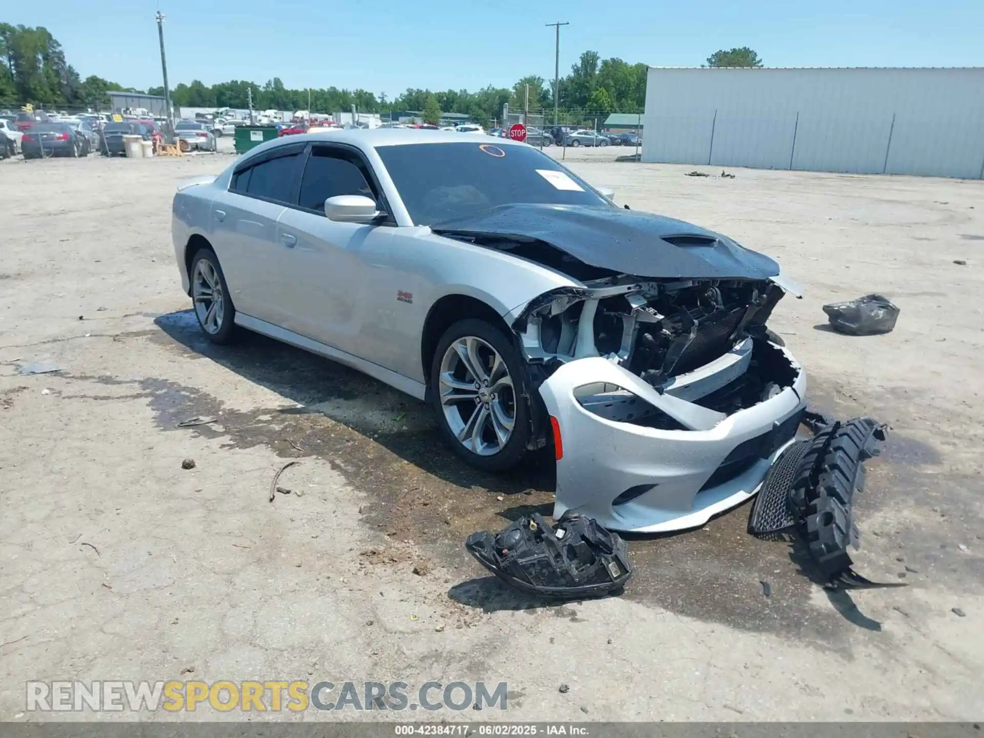 1 Photograph of a damaged car 2C3CDXCT2MH587498 DODGE CHARGER 2021
