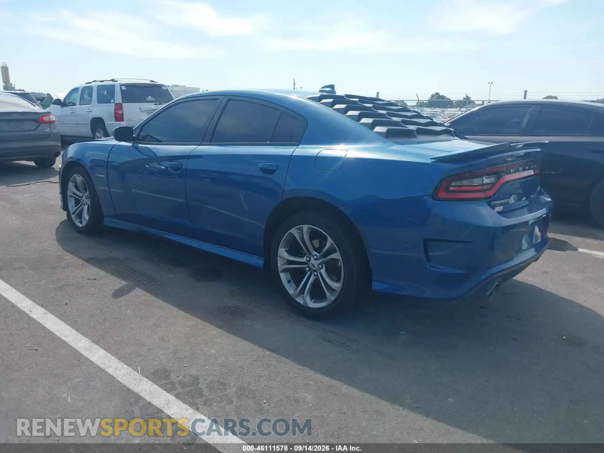 1 Photograph of a damaged car 2C3CDXCT2MH587985 DODGE CHARGER 2021