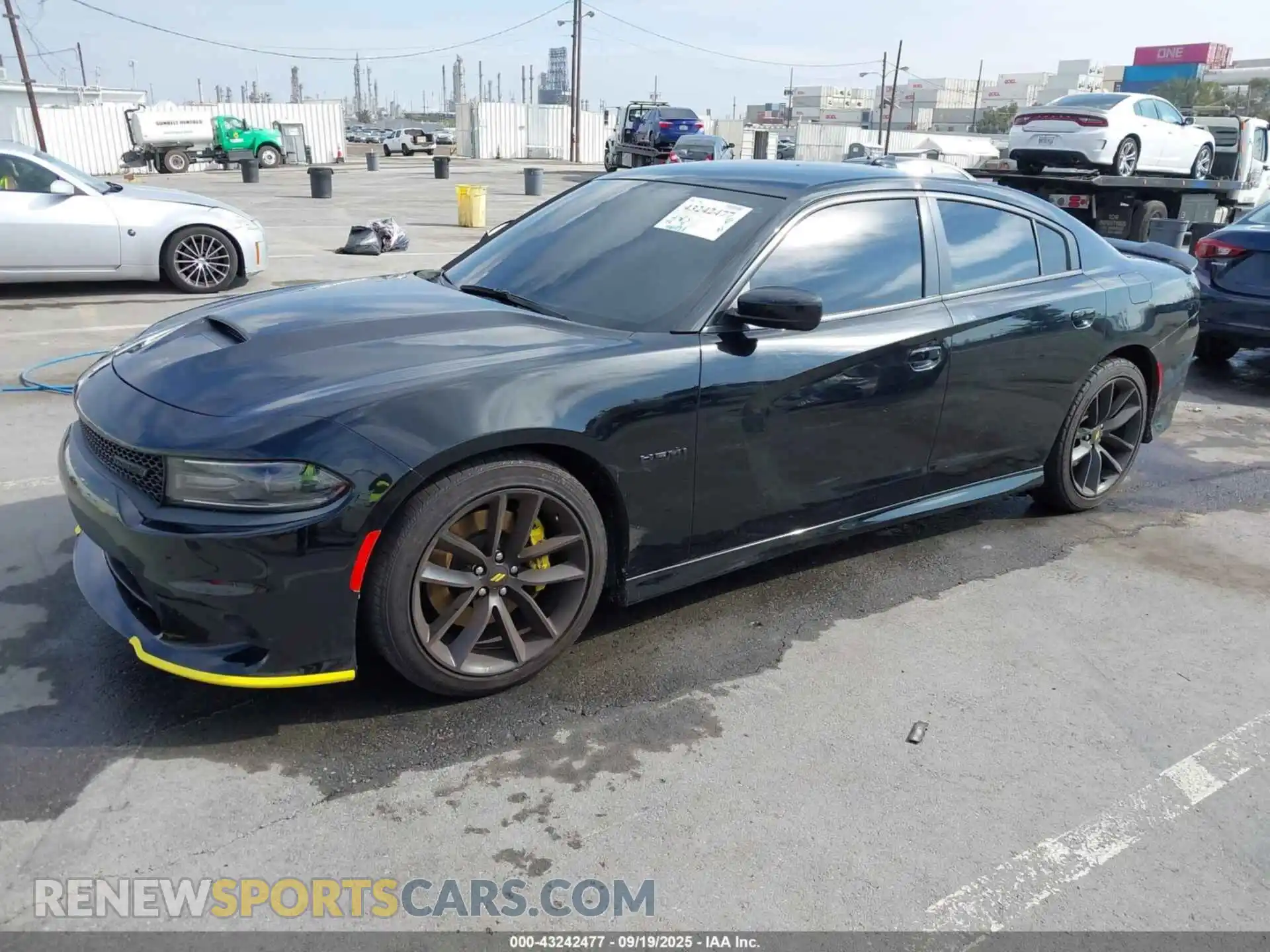 2 Photograph of a damaged car 2C3CDXCT2MH612979 DODGE CHARGER 2021