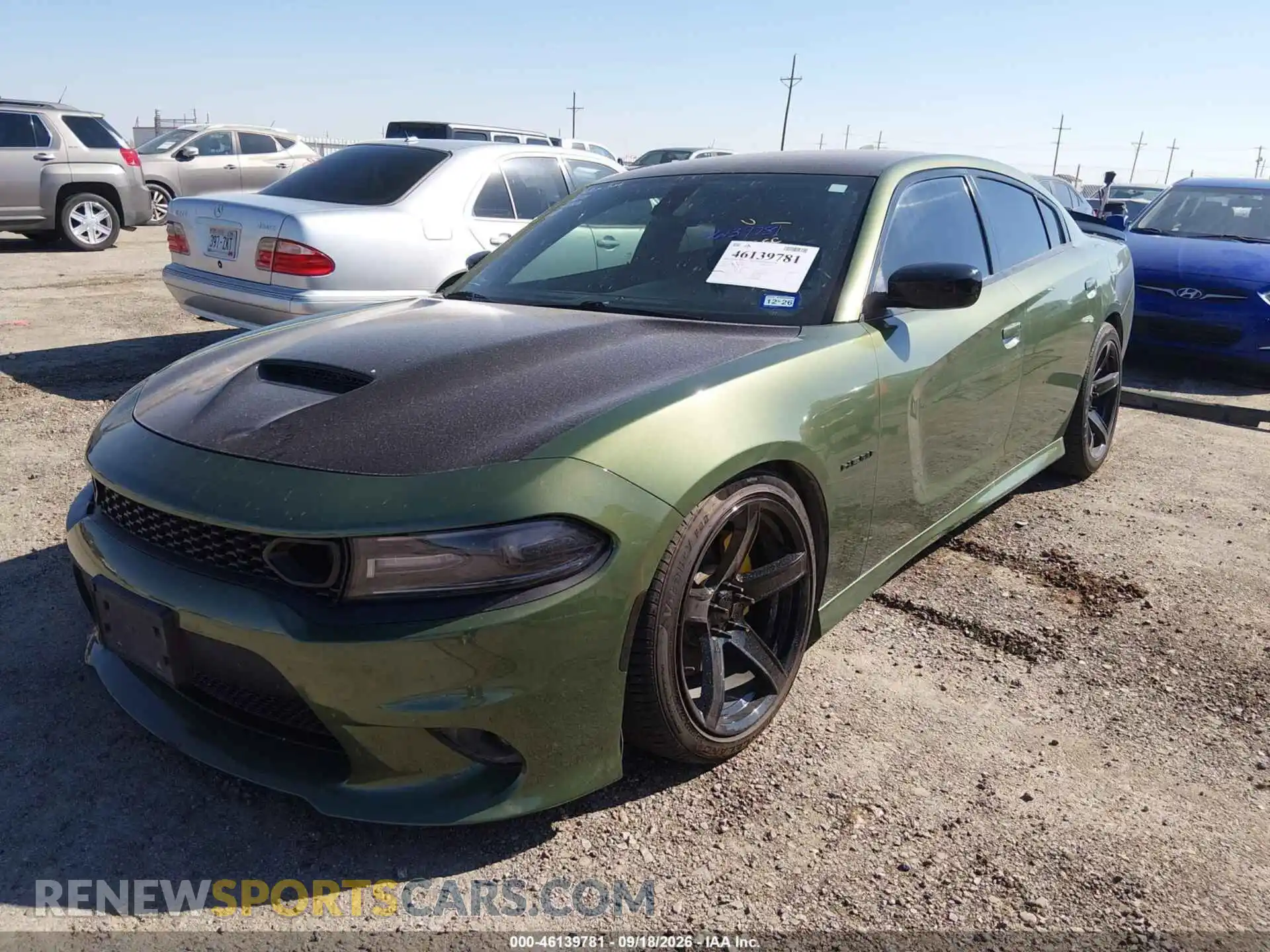 2 Photograph of a damaged car 2C3CDXCT2MH649515 DODGE CHARGER 2021