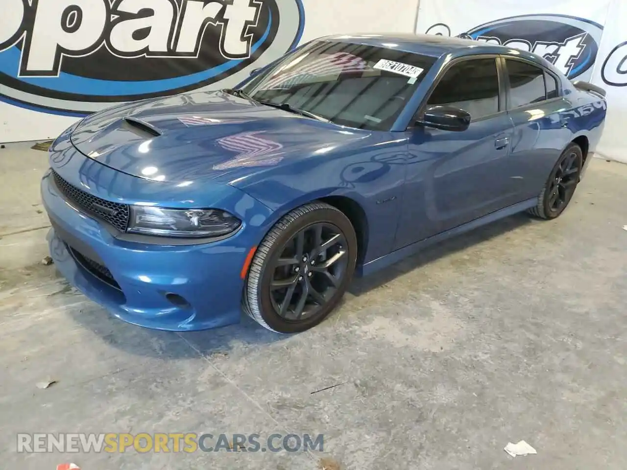 1 Photograph of a damaged car 2C3CDXCT2MH657047 DODGE CHARGER 2021