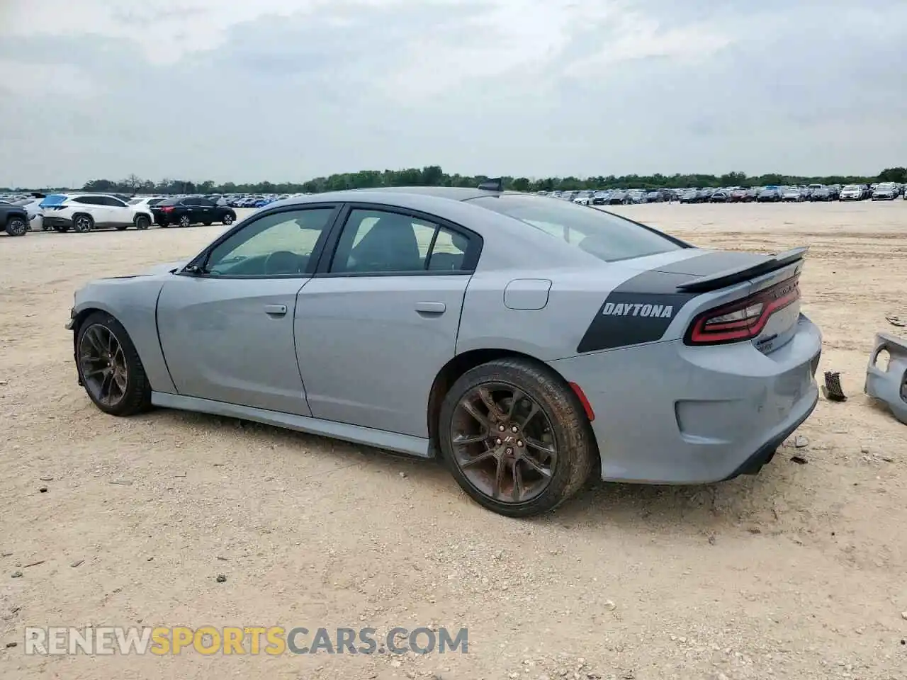 2 Photograph of a damaged car 2C3CDXCT3MH603627 DODGE CHARGER 2021