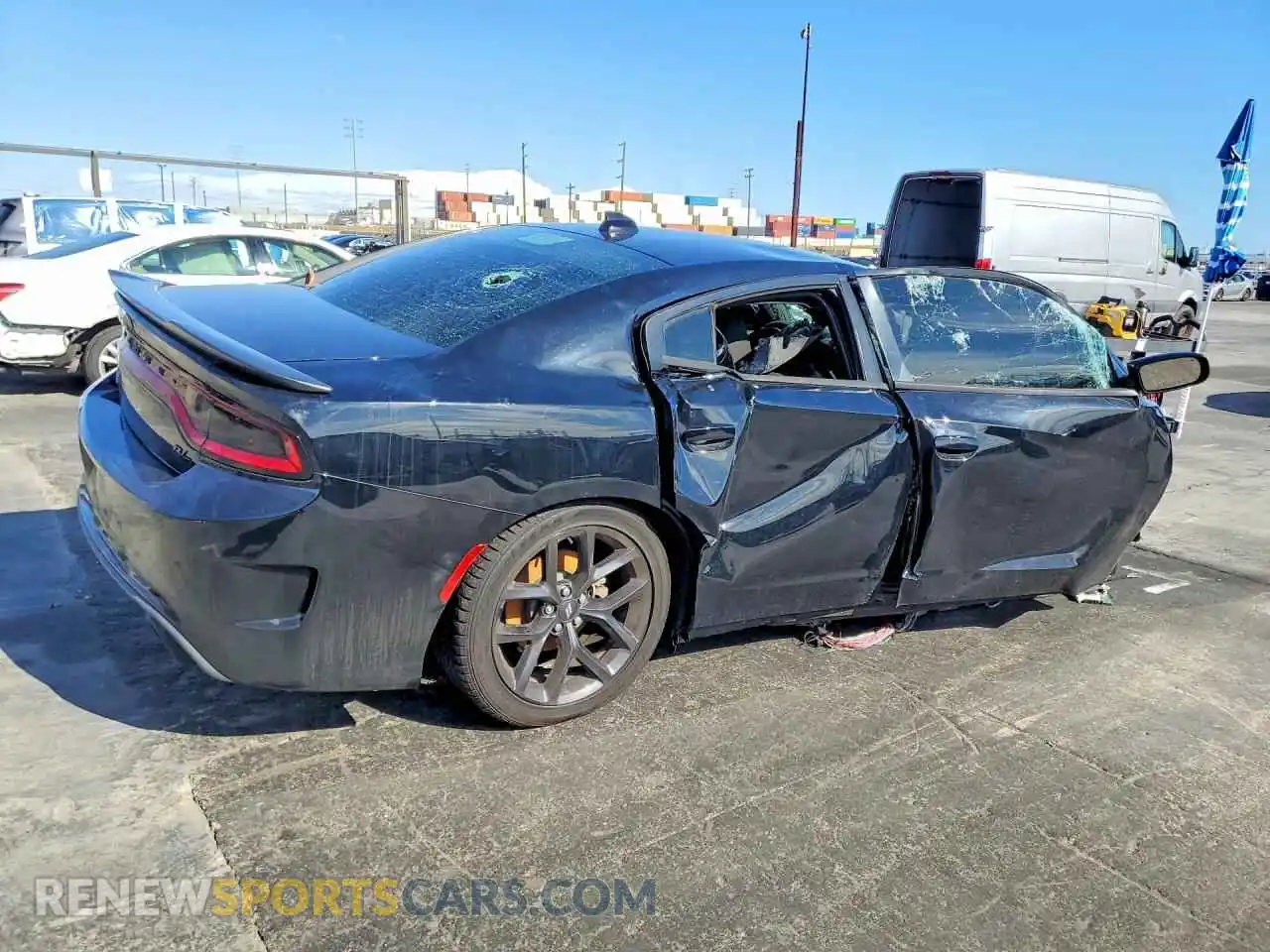 3 Photograph of a damaged car 2C3CDXCT3MH652231 DODGE CHARGER 2021