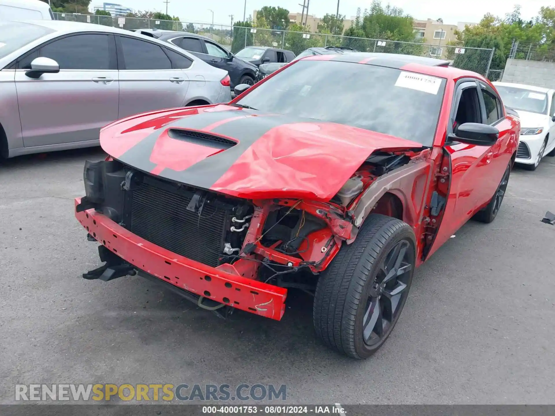 2 Photograph of a damaged car 2C3CDXCT3MH675492 DODGE CHARGER 2021