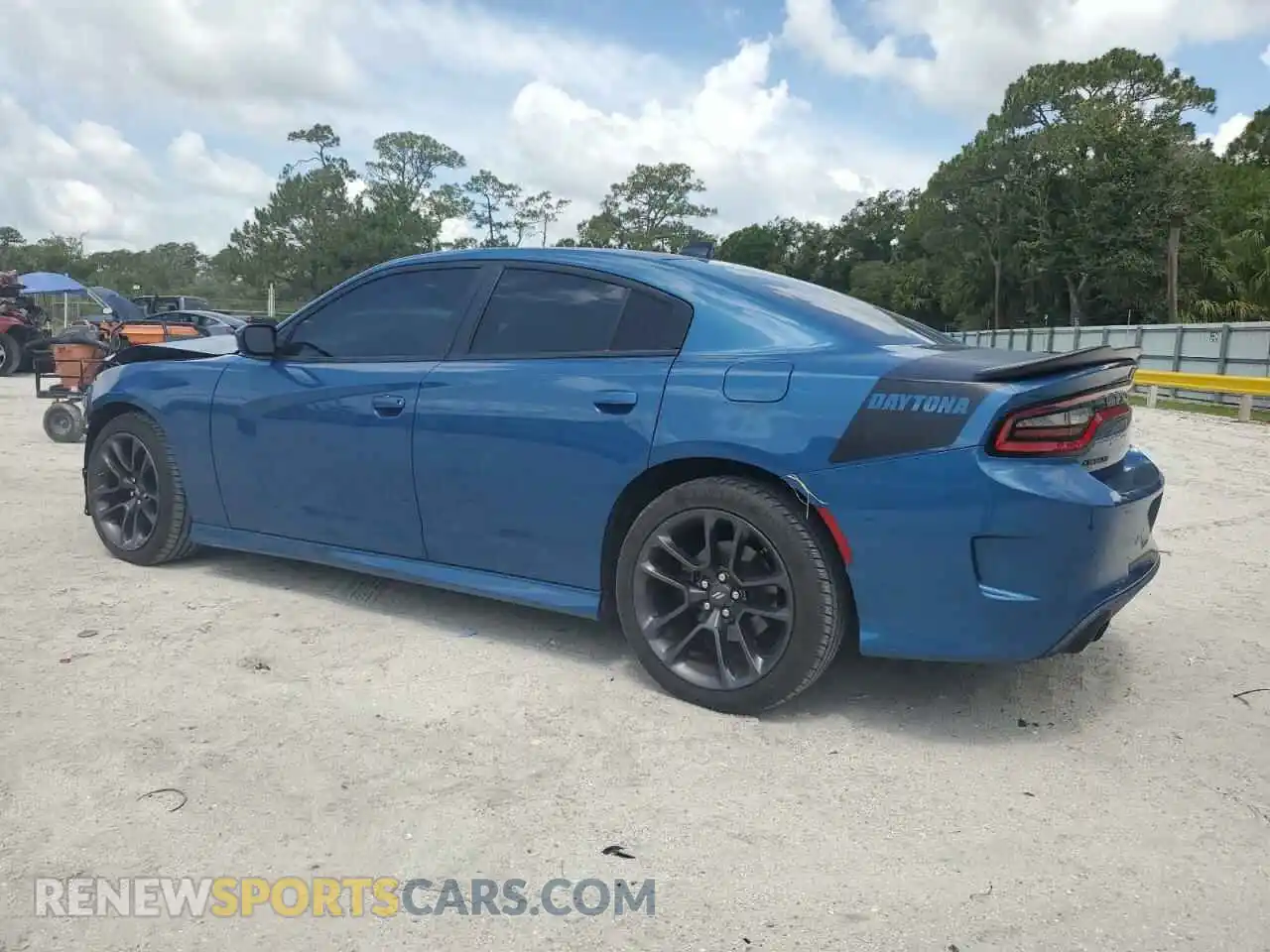 2 Photograph of a damaged car 2C3CDXCT4MH540022 DODGE CHARGER 2021