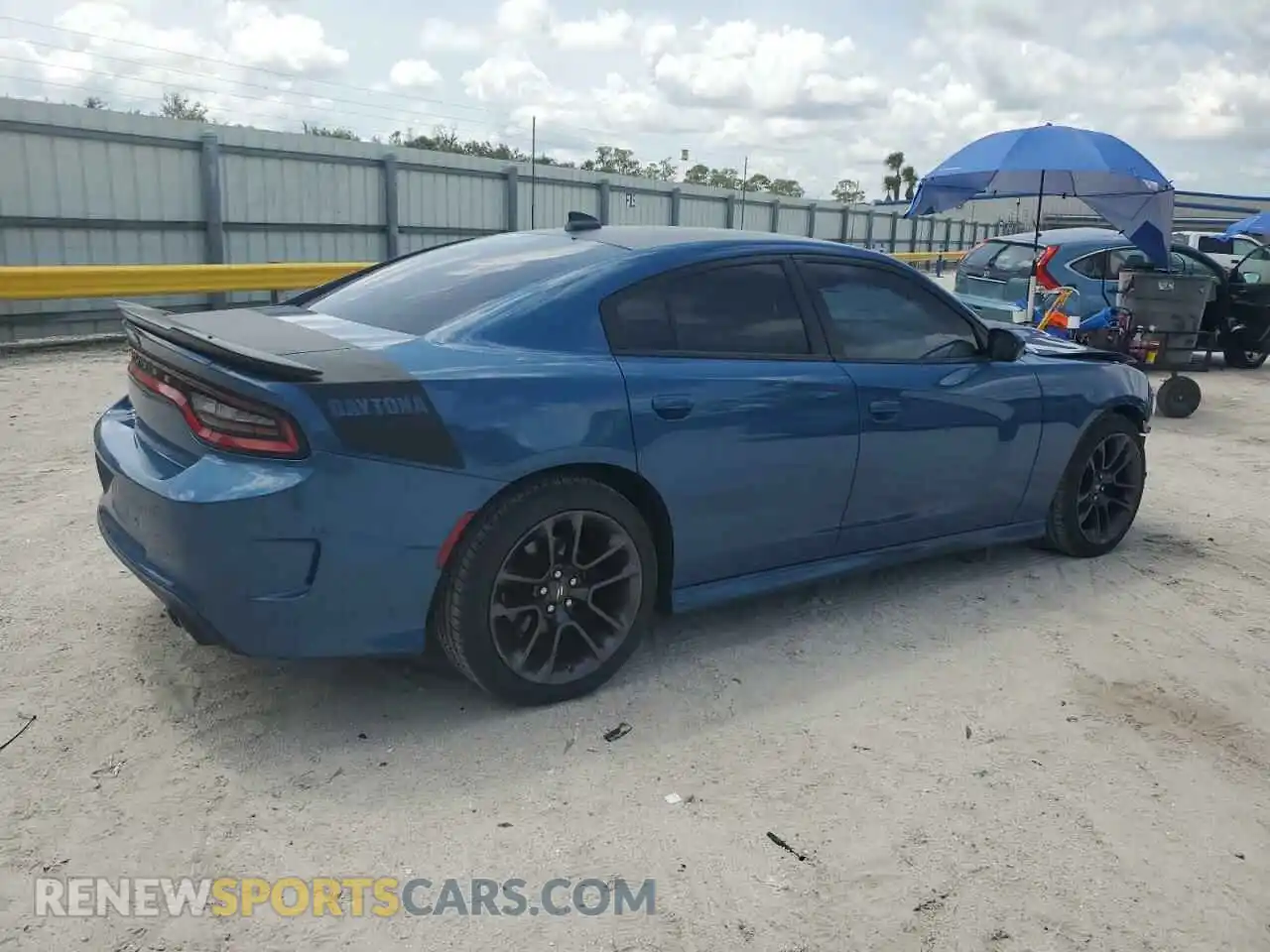 3 Photograph of a damaged car 2C3CDXCT4MH540022 DODGE CHARGER 2021
