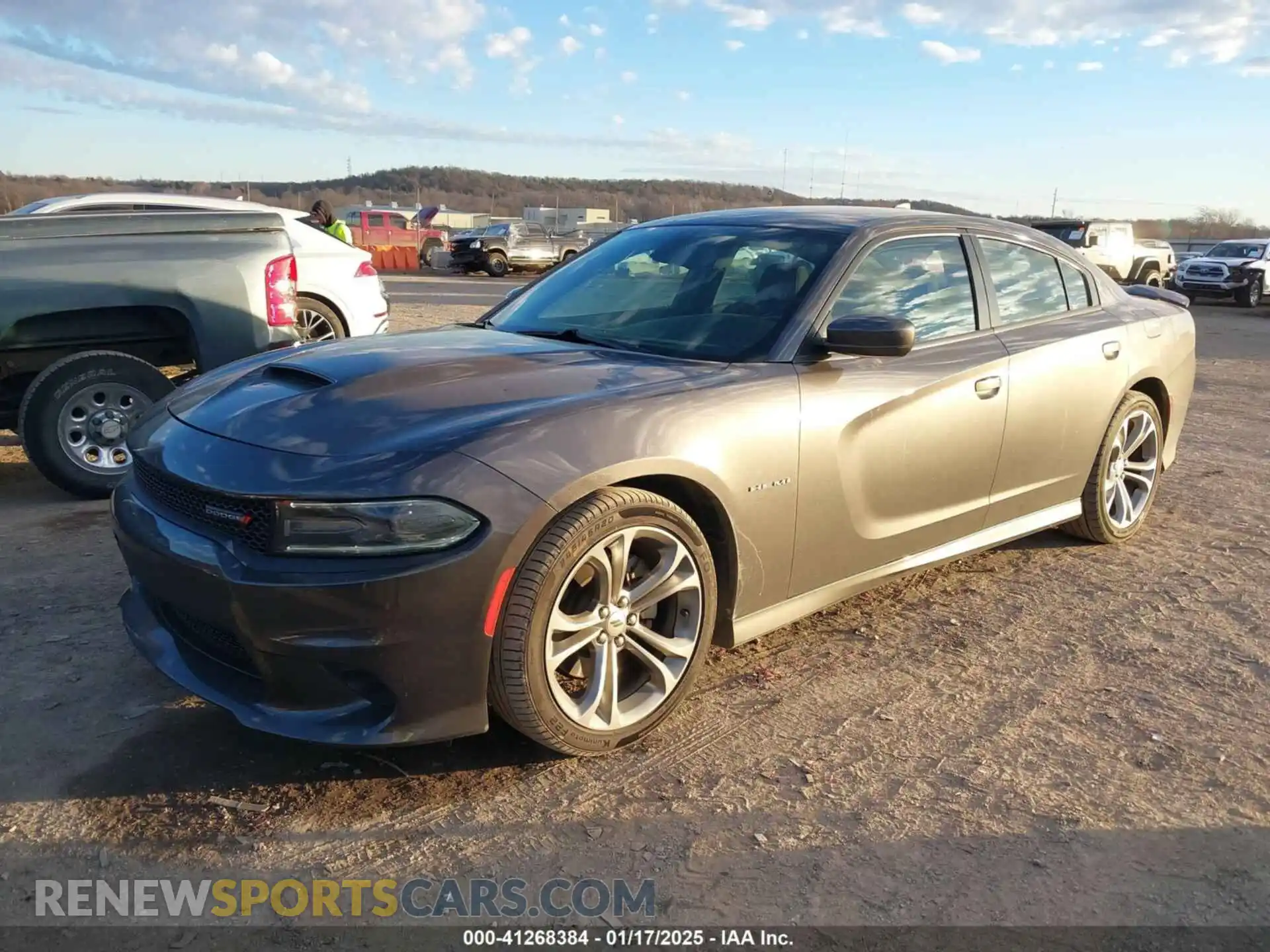 2 Photograph of a damaged car 2C3CDXCT4MH563302 DODGE CHARGER 2021