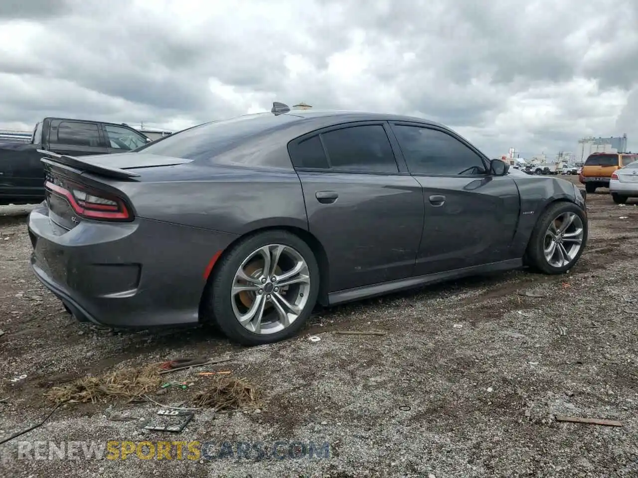 3 Photograph of a damaged car 2C3CDXCT4MH587552 DODGE CHARGER 2021