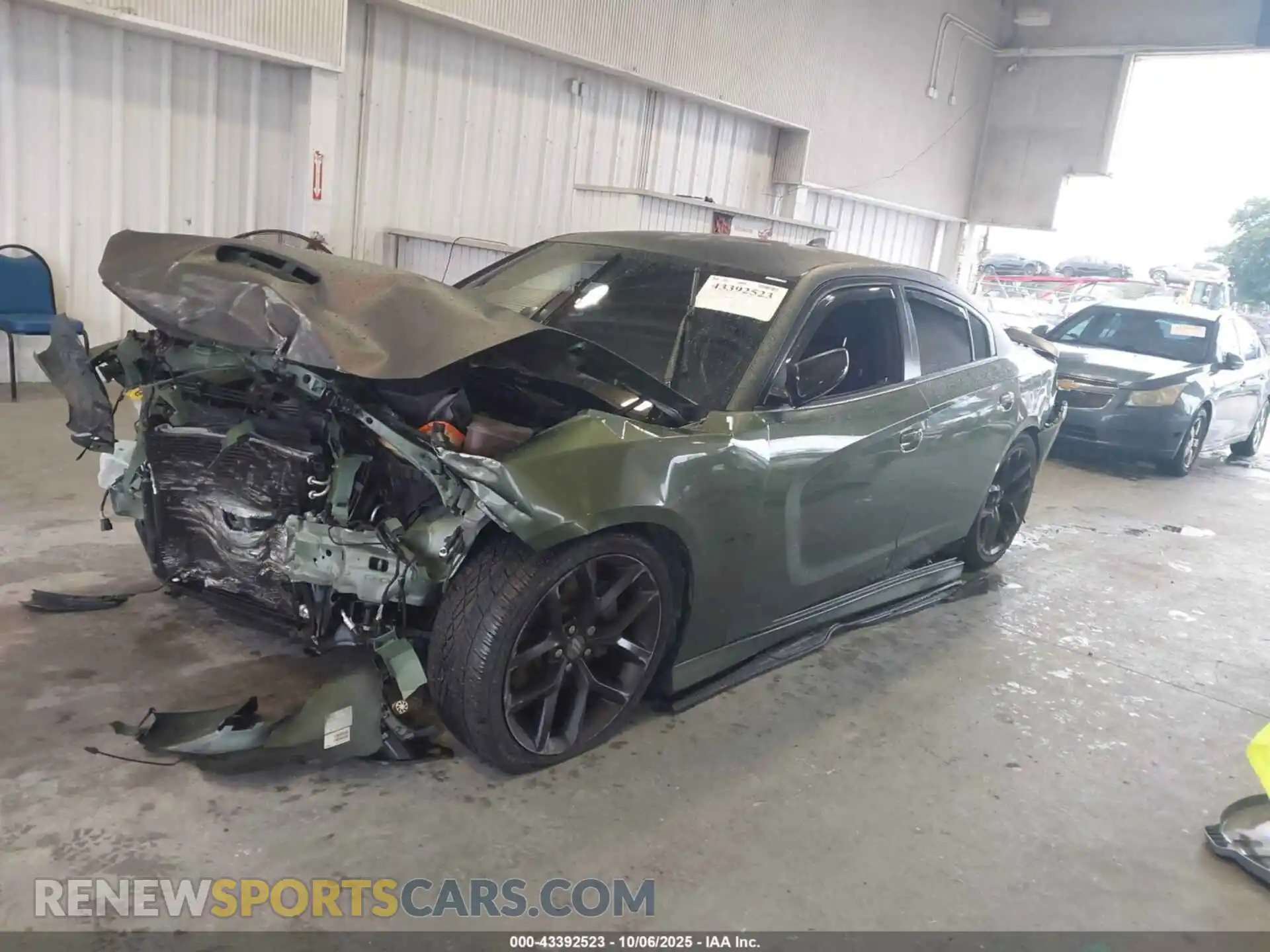 2 Photograph of a damaged car 2C3CDXCT4MH621828 DODGE CHARGER 2021