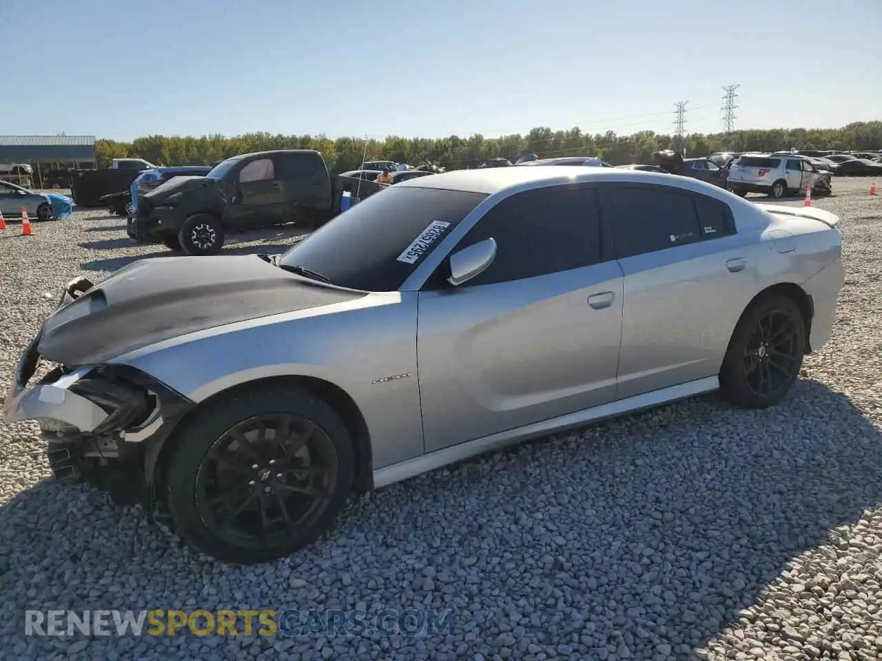 1 Photograph of a damaged car 2C3CDXCT4MH642386 DODGE CHARGER 2021