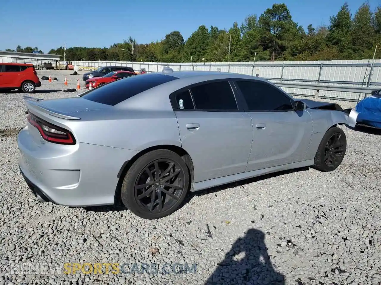 3 Photograph of a damaged car 2C3CDXCT4MH642386 DODGE CHARGER 2021