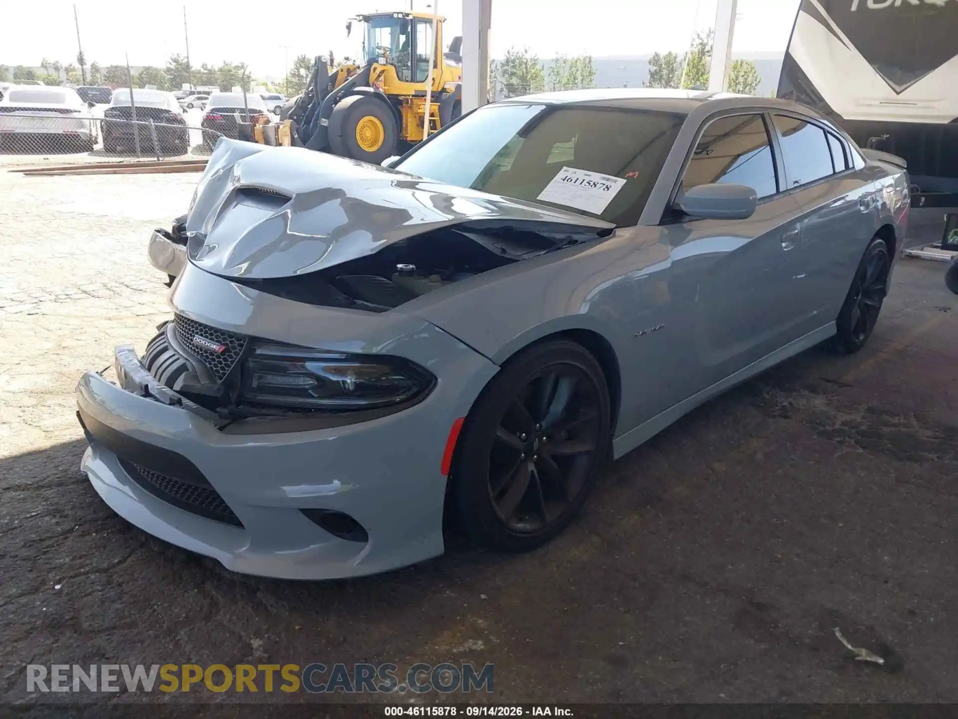 2 Photograph of a damaged car 2C3CDXCT4MH656336 DODGE CHARGER 2021