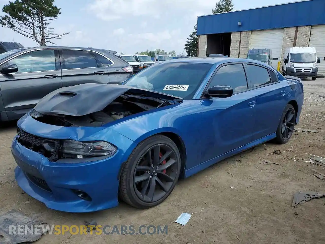 1 Фотография поврежденного автомобиля 2C3CDXCT4MH674934 DODGE CHARGER 2021