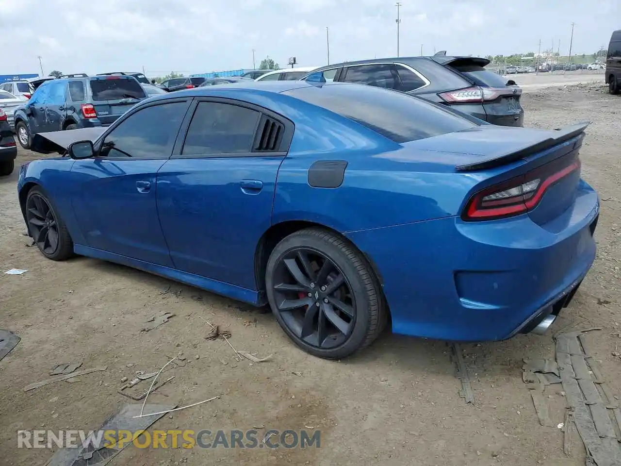 2 Фотография поврежденного автомобиля 2C3CDXCT4MH674934 DODGE CHARGER 2021