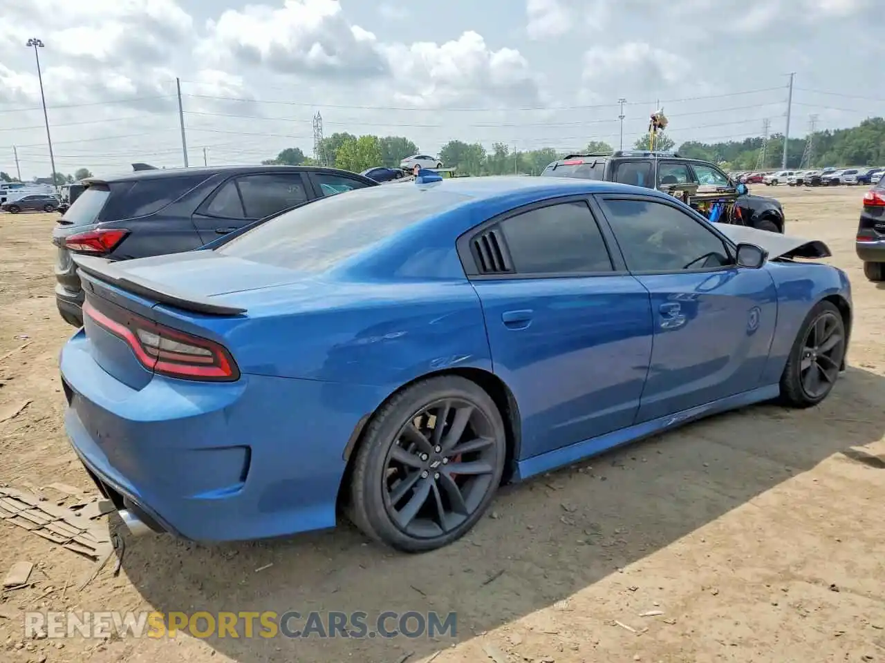 3 Фотография поврежденного автомобиля 2C3CDXCT4MH674934 DODGE CHARGER 2021