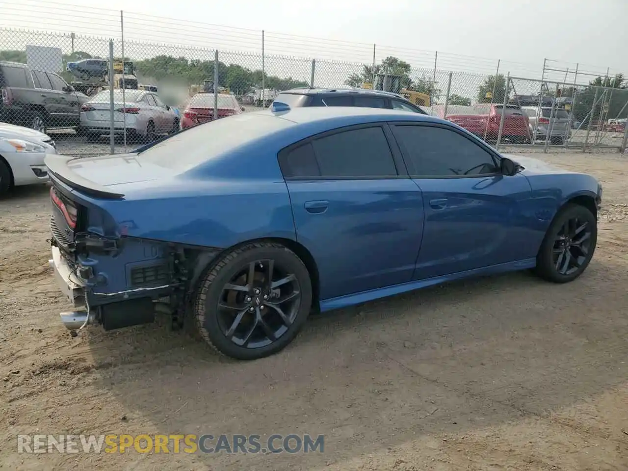 3 Photograph of a damaged car 2C3CDXCT4MH682256 DODGE CHARGER 2021