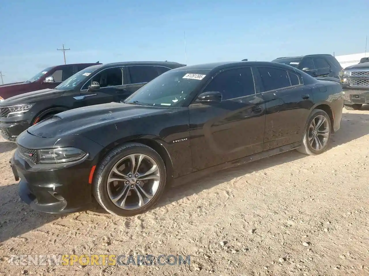 1 Photograph of a damaged car 2C3CDXCT5MH514562 DODGE CHARGER 2021