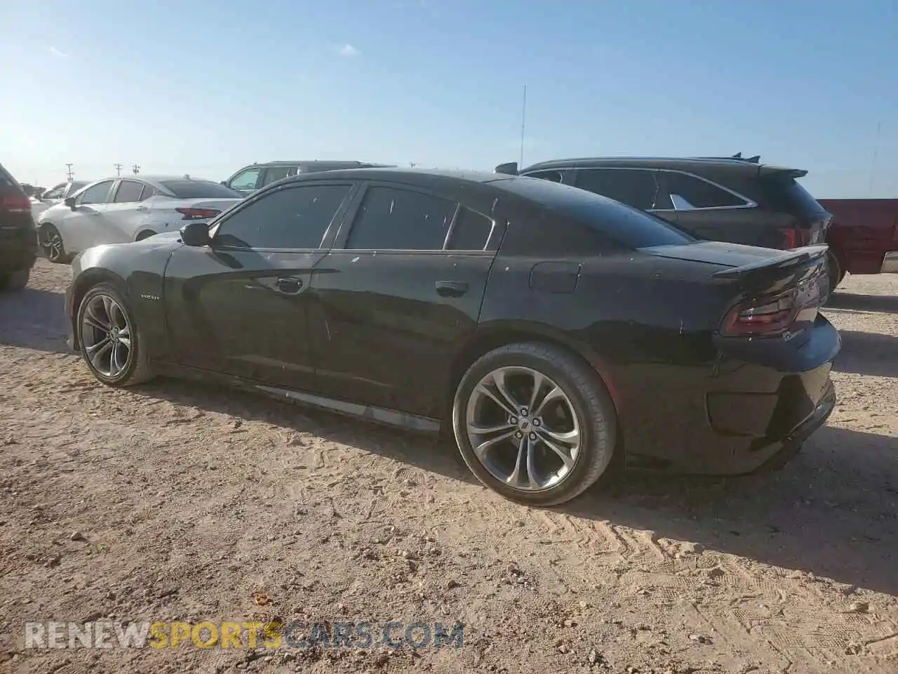 2 Photograph of a damaged car 2C3CDXCT5MH514562 DODGE CHARGER 2021