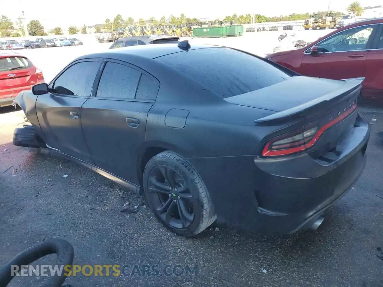 2 Photograph of a damaged car 2C3CDXCT5MH524671 DODGE CHARGER 2021