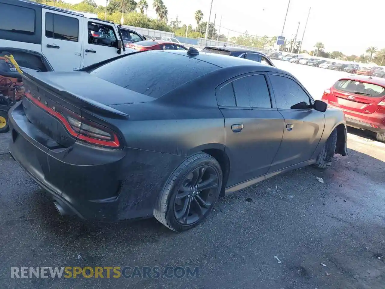 3 Photograph of a damaged car 2C3CDXCT5MH524671 DODGE CHARGER 2021