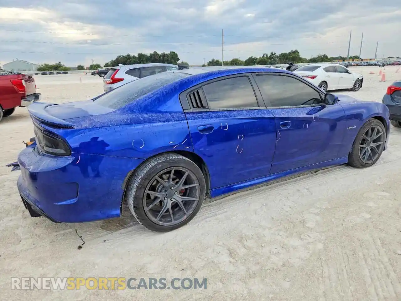 3 Photograph of a damaged car 2C3CDXCT5MH574843 DODGE CHARGER 2021