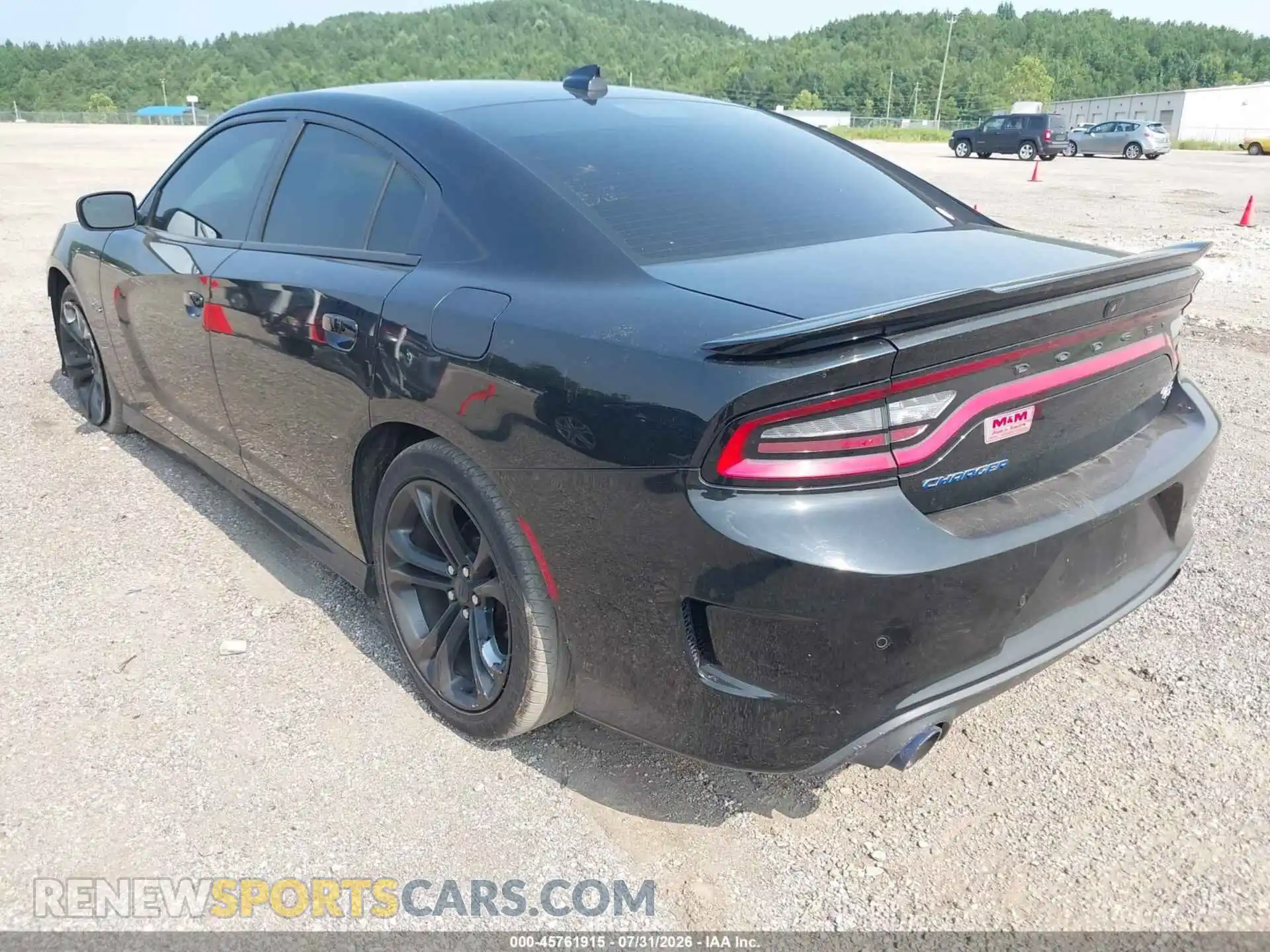3 fotografías del automóvil dañado 2C3CDXCT5MH575359 DODGE CHARGER 2021