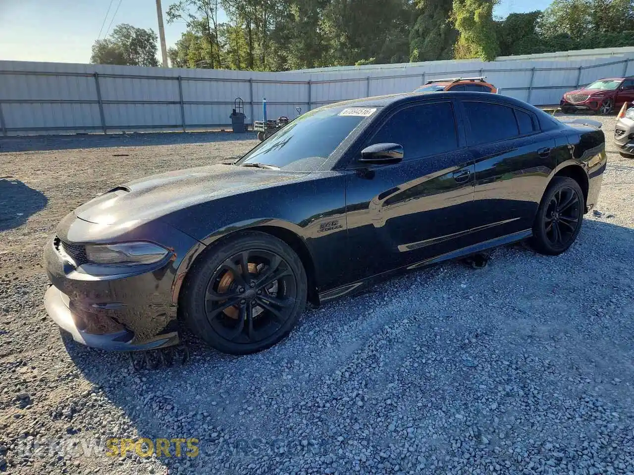 1 Photograph of a damaged car 2C3CDXCT5MH579265 DODGE CHARGER 2021