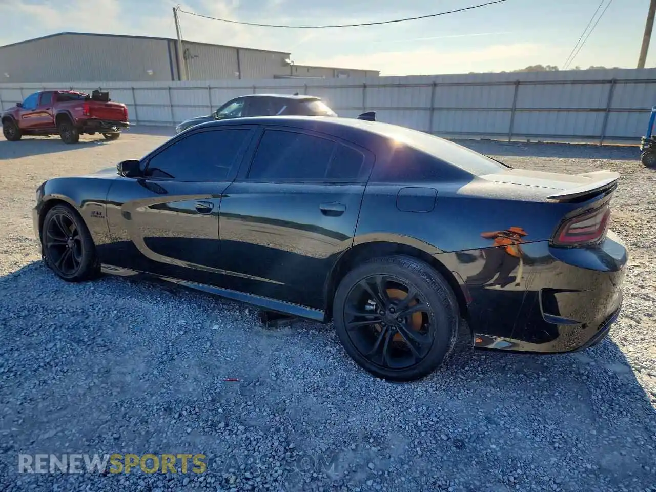 2 Photograph of a damaged car 2C3CDXCT5MH579265 DODGE CHARGER 2021