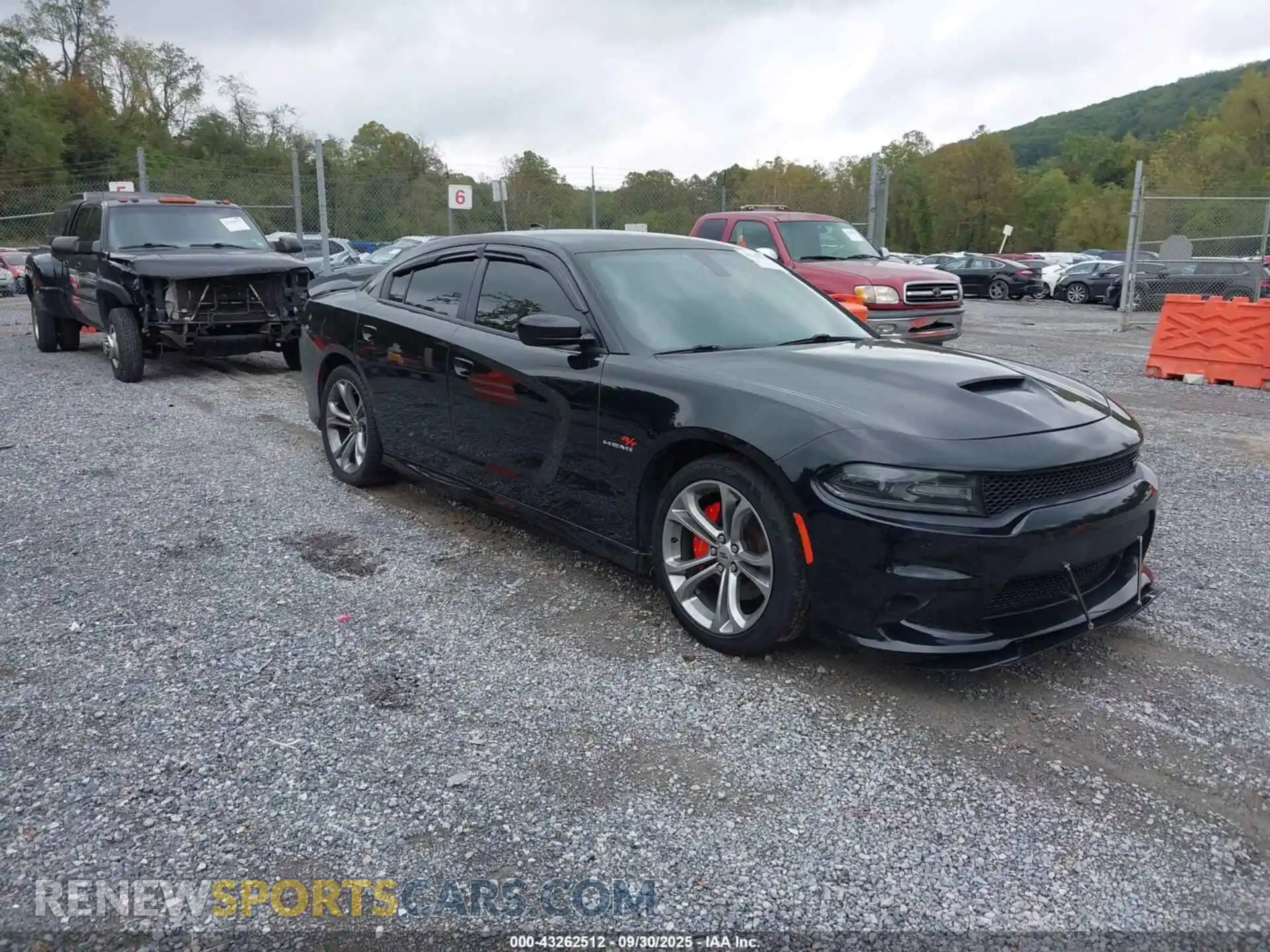 1 Photograph of a damaged car 2C3CDXCT5MH619246 DODGE CHARGER 2021
