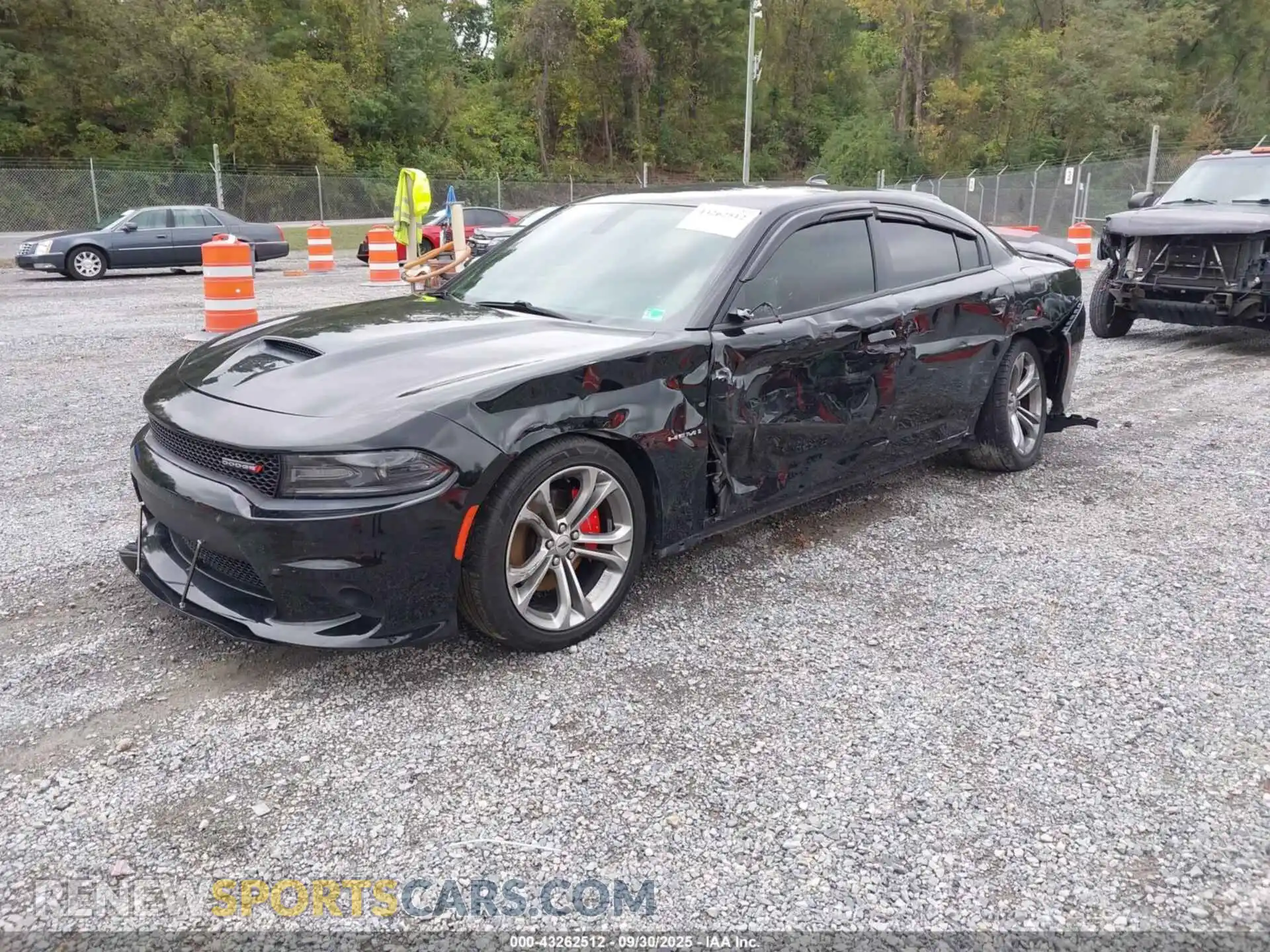 2 Photograph of a damaged car 2C3CDXCT5MH619246 DODGE CHARGER 2021
