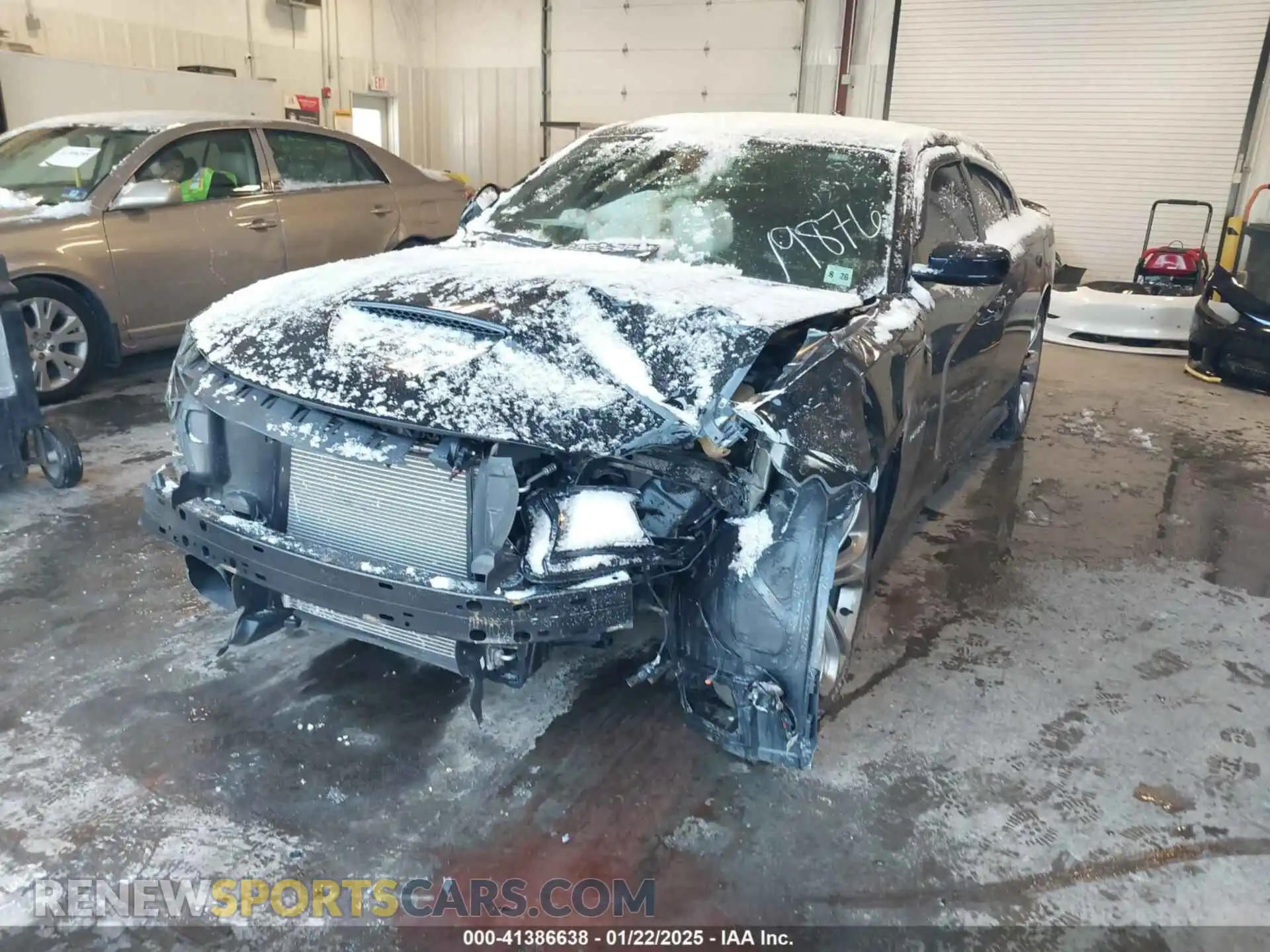 2 Photograph of a damaged car 2C3CDXCT5MH619876 DODGE CHARGER 2021