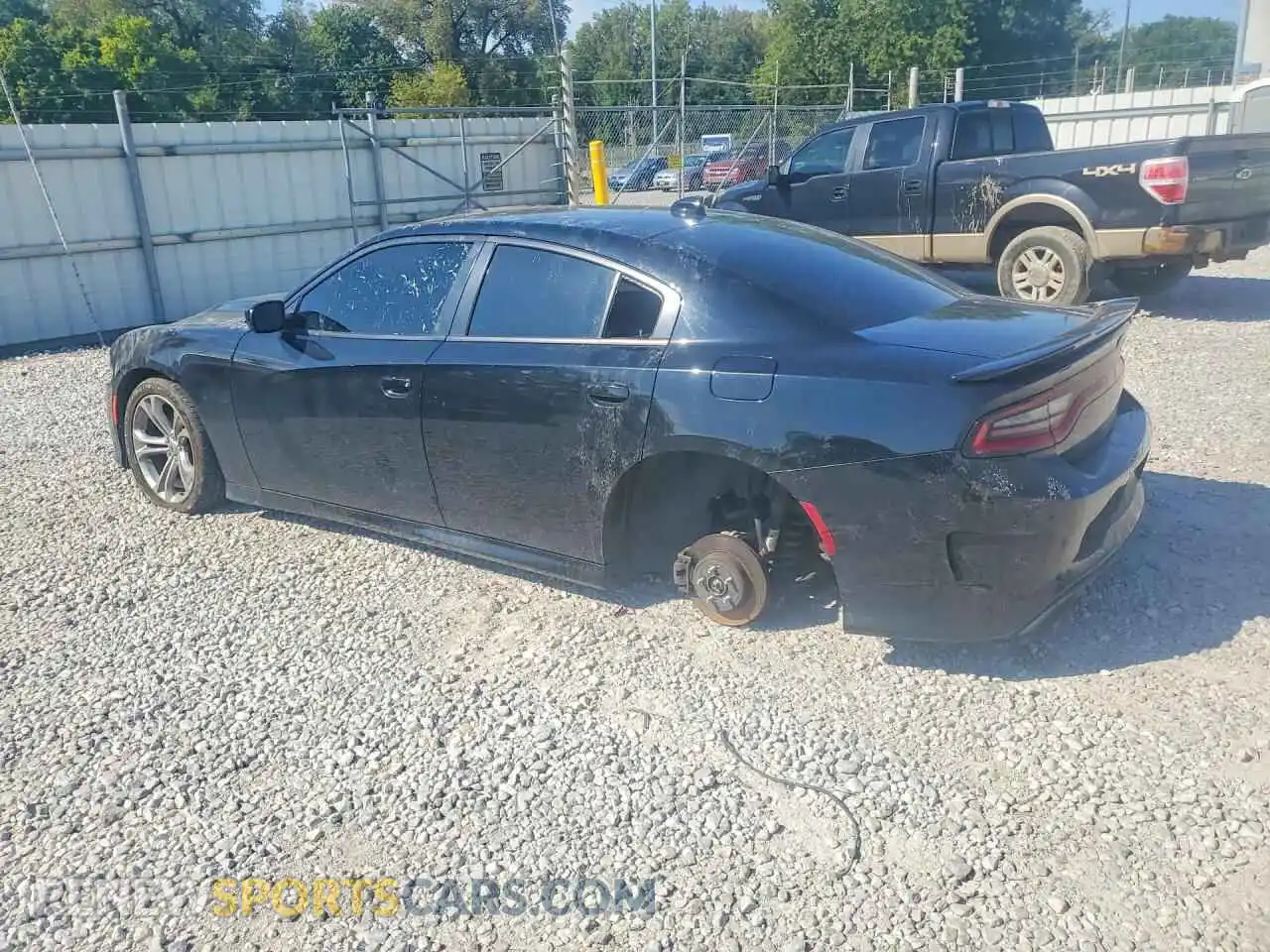 2 Photograph of a damaged car 2C3CDXCT5MH638668 DODGE CHARGER 2021
