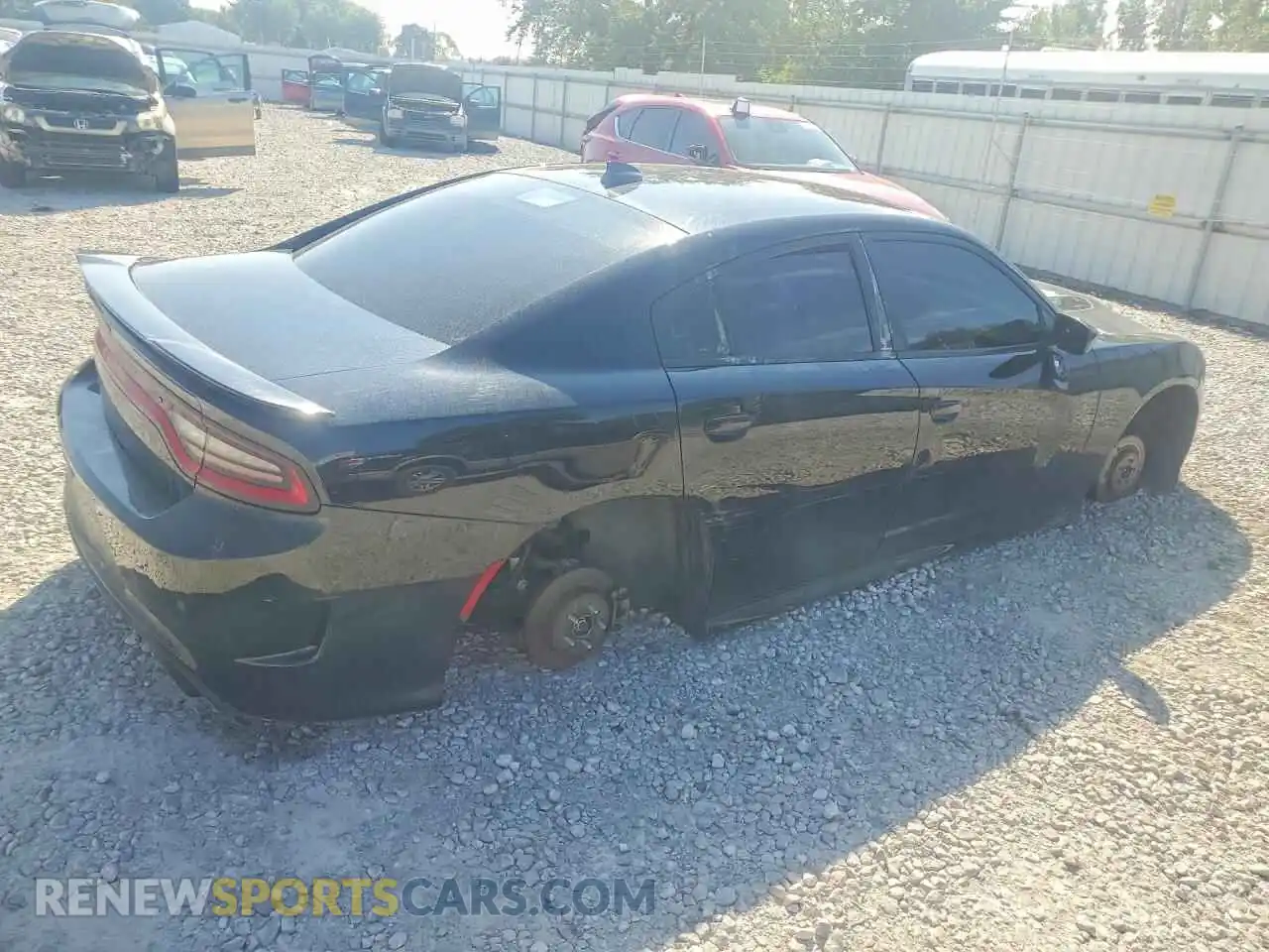3 Photograph of a damaged car 2C3CDXCT5MH638668 DODGE CHARGER 2021