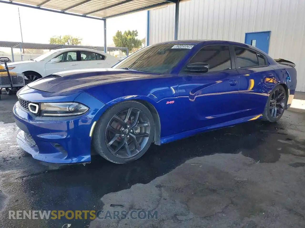 1 fotografías del automóvil dañado 2C3CDXCT5MH647869 DODGE CHARGER 2021