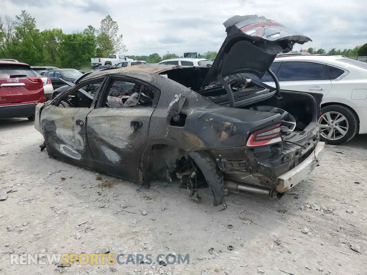2 Photograph of a damaged car 2C3CDXCT5MH674943 DODGE CHARGER 2021