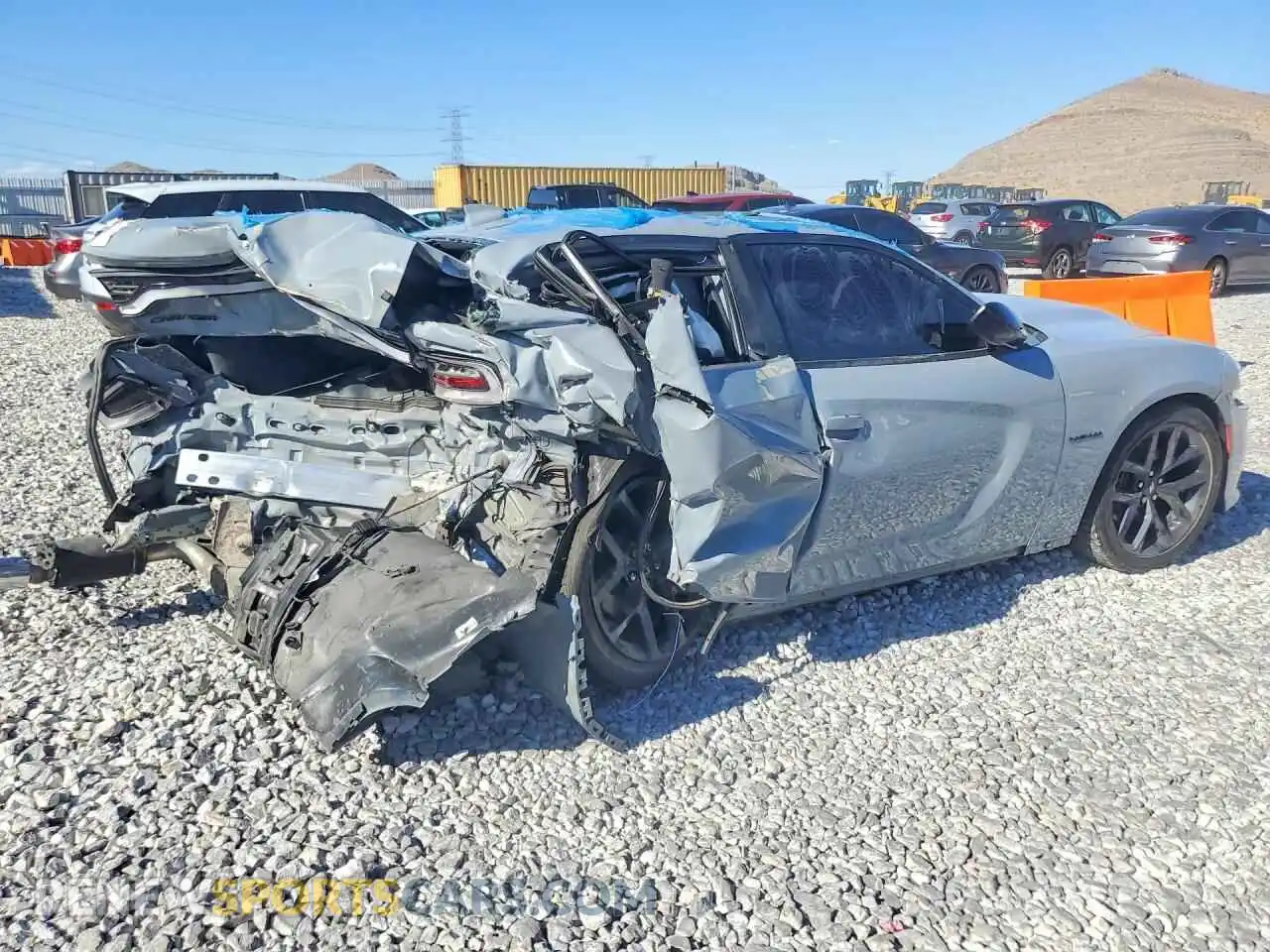 3 Photograph of a damaged car 2C3CDXCT5MH682377 DODGE CHARGER 2021