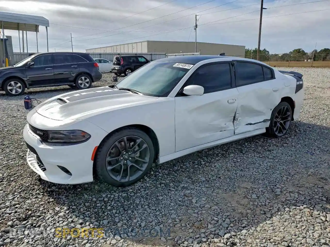 1 fotografías del automóvil dañado 2C3CDXCT6MH553158 DODGE CHARGER 2021