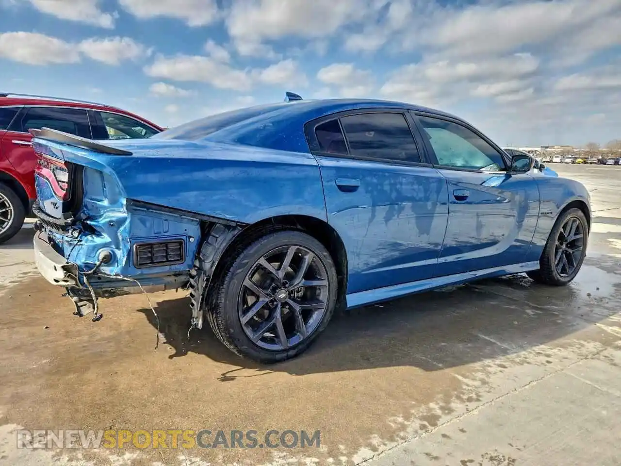 3 Photograph of a damaged car 2C3CDXCT6MH553421 DODGE CHARGER 2021